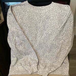 Abercrombie Leopard Print Sweatshirt